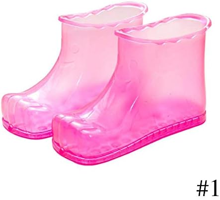 dianqin14 Foot Bath Massage Buckets Boots Household Relaxation Slipper Shoes Feet Care Hot Compress Soak Therapy Promote Blood Circulation