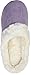 LUXEHOME Women's Cozy Fleece House Footwear/Slippers(1-08) (L/6.5-7.5 US, Light Purple)