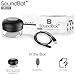 SoundBot SB519 HD Bluetooth Wireless Shower Speaker Portable Weather Water-Resistant Speakerphone w/ Full Spectrum Music, 6Hrs Streaming & Hands-Free Talking, Built-In Mic, Suction Cup, 33feet Range