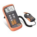 Dr.Meter LX1330B Digital Illuminance/Light Meter, 0 - 200,000 Lux Luxmeter
