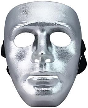 BTS noble noble ghost Halloween disguise mask cosplay your face costume Silver