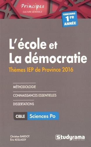 L' école et la démocratie