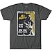 Liquid Blue Unisex-Adult's Otis Redding King of Soul Apollo Theatre Short Sleeve TEE, Charcoal, Large