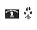 Forever Fun Times Easy-Clean Pet Paw Print Kit | Get Hundreds of Prints from One Low-Cost Paw Print Kit | 100% Safe and Pet-Friendly | No-Mess Paw Print Pad with a Choice of Three (Black)