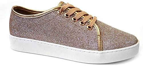 tênis vizzano casual branco com detalhe ouro