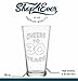Shop4Ever Cheers To 30 Years Laser Permanently Engraved Beer 16 oz. Pint Glass ~ Unique Gift for 30th Birthday ~ Funny Drinking Tumbler Cup ~ (1-Beer Pint Glass)