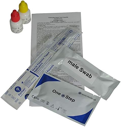 5 x GP Professional Chlamydia (male & female) Swab Tests STI STD Screening Kits