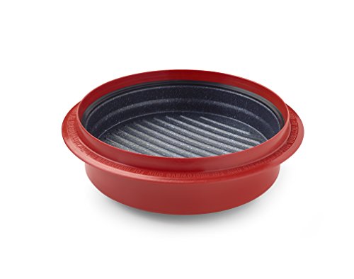 Range Mate Pro Nonstick Microwave 5-in-1 Grill Pot/Pan Cookware Set "As Seen On TV" (Grill, Bake, Roast, Saute, Steam, Poach, & One Pot Meals) (Red) 6 Range Mate Pro Nonstick Microwave 5-in-1 Grill Pot/Pan Cookware Set "As Seen On TV" (Grill, Bake, Roast, Saute, Steam, Poach, & One Pot Meals) (Red) - Image 7