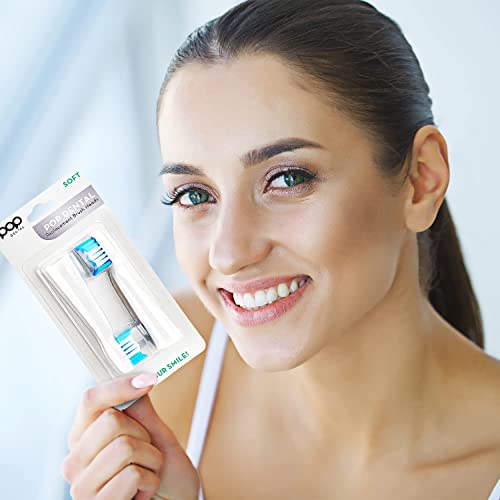 Pop Sonic Replacement Electronic Toothbrush Heads (2Pack), Compatible