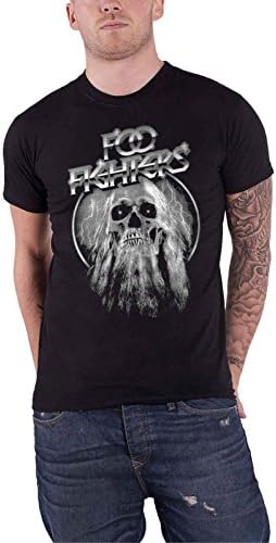 Foo Fighters T Shirt Elder Band Logo Official Mens Black