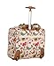 Lily Bloom Under the Seat Design Pattern Carry on Bag With Wheels (One Size, Tweety Twig -2)