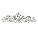Topwedding Rhinestones Wedding Crown Crystal Bridal Tiara Headpiece Headband Hair Jewelry Women Girls