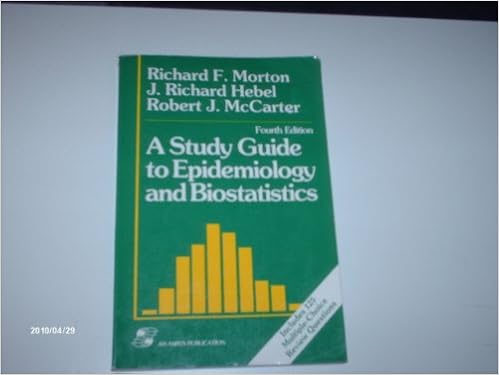 A study guide to epidemiology and biostatistics