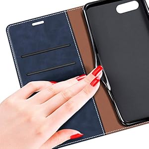 MOBESV Custodia per Honor 10, Cover a Libro Magnetica Custodia in Pelle per Honor 10, Blu - immagine 7