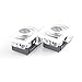 Flyox YBD-01 Easy Installation Car Door LED Logo Projector Ghost Shadow Lights for Cadillac Series (2 Pack)