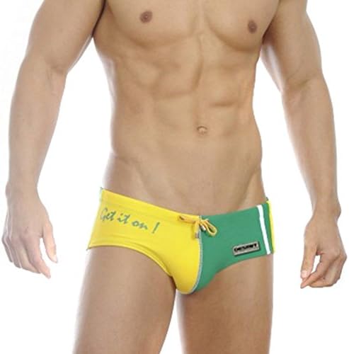Mens Swimming Trunks Brief Tie Rope Style Swimsuit Sexy Bathing Pants