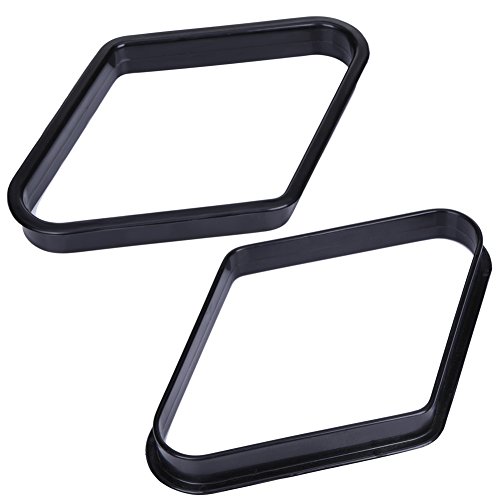 ttnight Billiards 9 Ball Pool Table Triangle Rack Heavy Duty Black Plastic