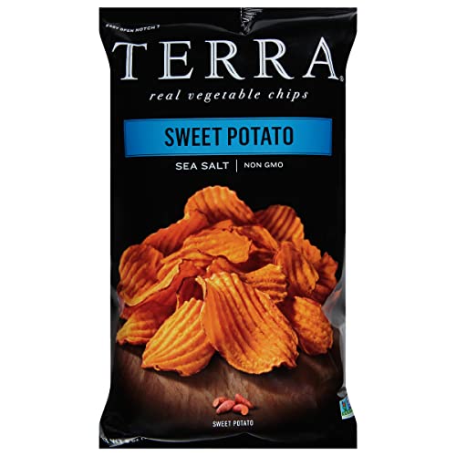 Terra Vegetable Chips, Sweet Potato with Sea Salt Real Vegetable Chips
