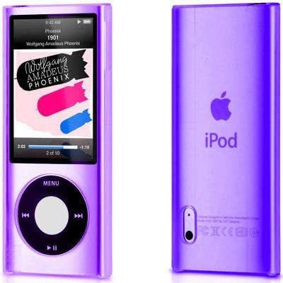 HD Accessory Crystal Shield Case for 5th Generation iPod Nano 5G (Purple)