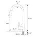 Best Commercial Stainless Steel Single Handle Pull Out Sprayer Brushed Nickel Kitchen Faucet, Pull Down Kitchen Faucets