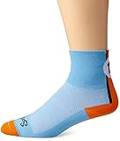 SockGuy Men's Lucky 13 Socks, Light Blue, Sock Size:10-13/Shoe Size: 6-12