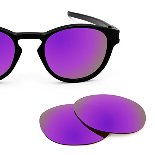 Revant Polarized Replacement Lenses for Oakley Latch Plasma Purple MirrorShield