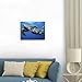 Purple Verbena Art 1 Panel Two Submarine Turtles Under The Sea Pictures Prints on Canvas Walls Paintings, Modern Seaview Animal Giclee Wall Artwork for Home Decor, Stretched and Framed, 12x16 Inch
