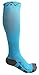 A-Swift Compression Sports Socks for Women and Men by Carolina Blue, Small