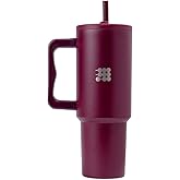 Cubitt Spill-Free Tumbler 40 oz – Insulated Thermo Cup, Hot & Cold, BPA-Free – Deep Burgundy
