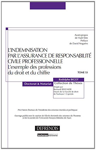 L' indemnisation par l'assurance de responsabilité civile professionnelle