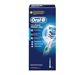 Braun Professional Care 1000 - Cepillo de dientes eléctrico (Batería) Azul, Color blanco