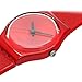 Swatch Originals Intense Red Dial Silicone Mens Watch GR160