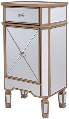 1-Door Storage Cabinet in Gold