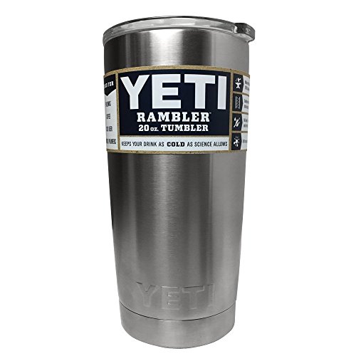 YETI Rambler 20 oz Stainless Steel Vacuum Insulated Tumbler with Lid (Stainless Steel) Pricepulse