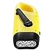Simpeak [ 2-Pack] Hand Crank Flashlight, Solar Powered Rechargeable Survival LED Flashlight for Outdoor Sports, Yellow