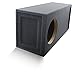 3.0 Cu. Ft. Ported/Vented MDF Sub Woofer Enclosure Box [Black] for Single Car Subwoofer (3.0 ft^3 @ 35Hz) | Premium MDF Construction | Made in U.S.A. (12