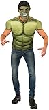 Rubie's Men's Avengers 2 Age of Ultron Hulk Muscle Chest Costume and Mask