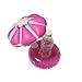 Mingge Inflatable Pool Drink Holder - Each 2 pcs Flamingo , Red Umbrella, Palm Tree Cup Holder Float (Set of 6)