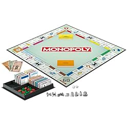 Monopoly Board Game | Classic Game with Storage