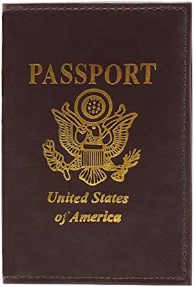 FEELING WELL Multi-purpose Receipt ID Card Passport Cover Travel Document Holder Red