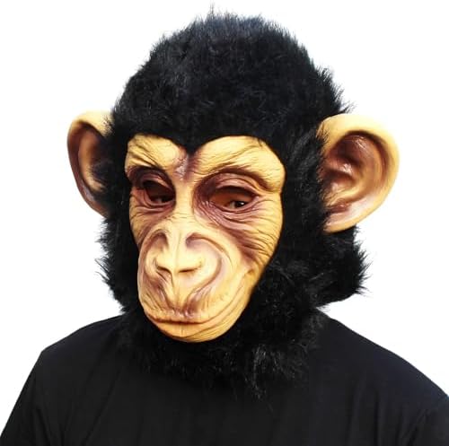 Amazon.com: HENGYUTOYMASK Realistic ape chimp monkey costume
