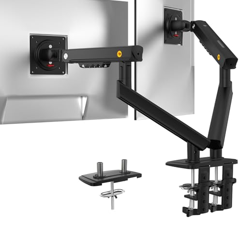 NB Ergonomic Smoovex Monitorhalterung 2 Monitore für 17-32 Zoll Bildschirme
