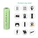 uxcell 4 Pcs 1.2V 900mAh AA Ni-MH Battery Rechargeable Batteries Button Top for LED Torch Flashlight Headlamp