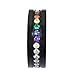 FlameReflection 6mm Black Titanium Gay Lesbian Engagement Ring Wedding Band Rainbow CZ Eternity Band Size 5-13 SPJ