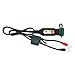 Optimate cable O-127 ring terminal harness with integrated battery status / charge system monitor, 12.8V / 13.2V lithium powersport, smart