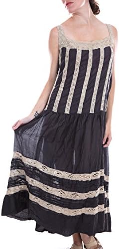 Cotton Silk Amaia Dress With Hand-Made Cotton Lace