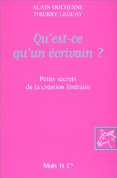 Qu'est-ce qu'un écrivain ?