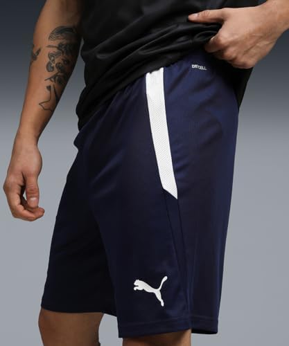 4063699151312 teamLIGA Shorts Pantaloncini Uomo, S, Peacoat/Puma White