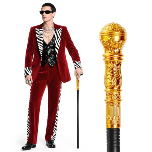 1pc-gold Electroplated-round Head-80cm