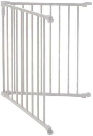 North States 3 in 1 Metal Superyard 2 Panel Extension, Taupe by North States Industries